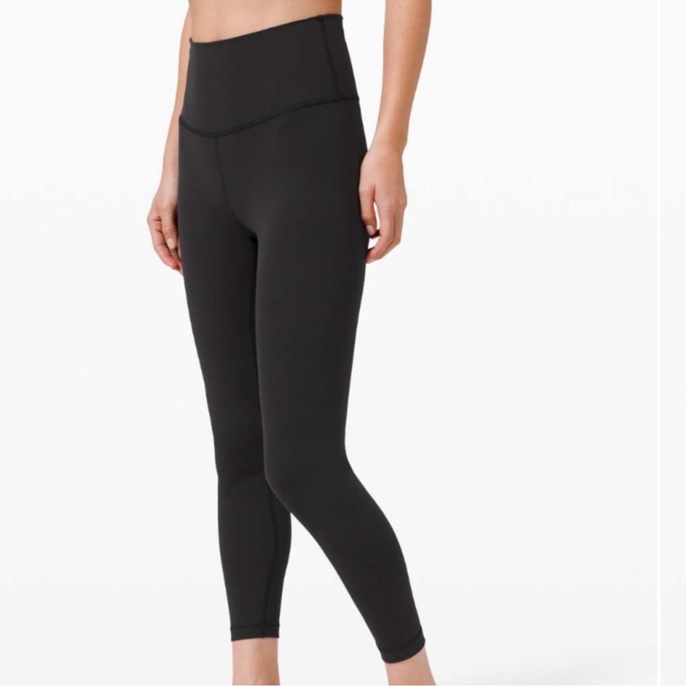 NWT Lululemon Wunder Train High-Rise Tight 25" Black
